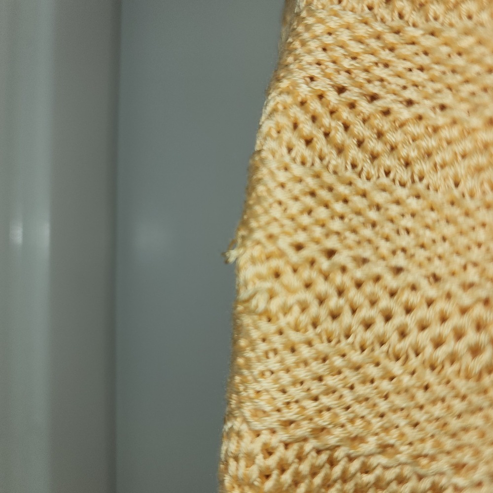 Vintage Bobby Jones V-Neck Sweater Mens L/XL 100%‎ Cotton Golf Preppy Yellow - Picture 7 of 11